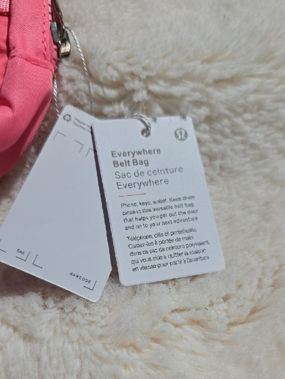 lululemon athletica Everywhere Belt Bag - Bright Pink - Picture 5 of 5